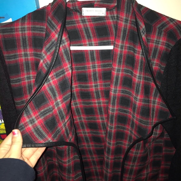 ‼️SALE‼️ 90’s VINTAGE GRUNGE PUNK FLANNEL CARDIGAN FALL AUTUMN - Picture 3 of 5